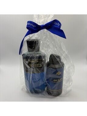 Bath & Body Works Men’s Ocean 3-In-1 Hair, Face & Body Wash & Body Spray NEW